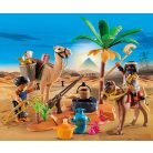 Playmobil History 5387 A sírfosztogatók tábort vernek