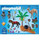 Playmobil History 5387 A sírfosztogatók tábort vernek