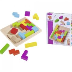 Eichhorn logikai játék - Színes formabeillesztős tábla