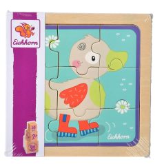 Eichhorn Állatos fa puzzle - Kacsa (9 db)