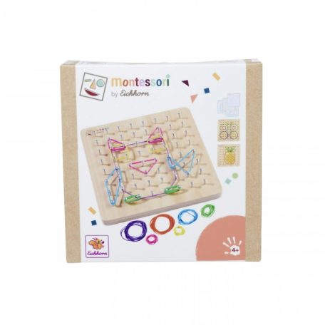Eichhorn Montessori geometria tábla készségfejlesztő játék