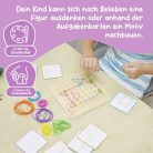 Eichhorn Montessori geometria tábla készségfejlesztő játék