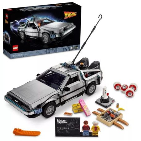 LEGO Icons 10300 Vissza a jövőbe időgép