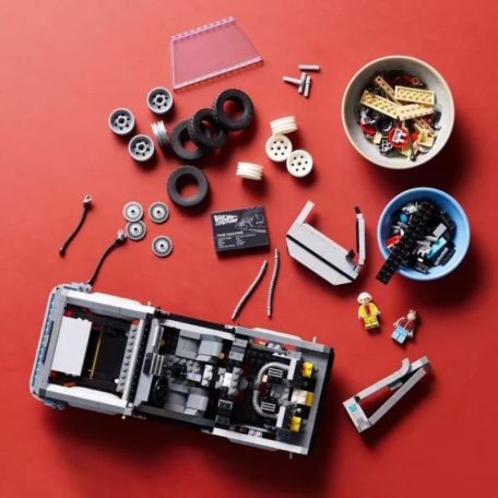 LEGO Icons 10300 Vissza a jövőbe időgép