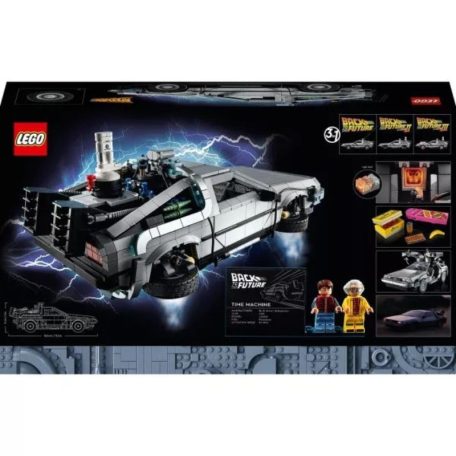 LEGO Icons 10300 Vissza a jövőbe időgép