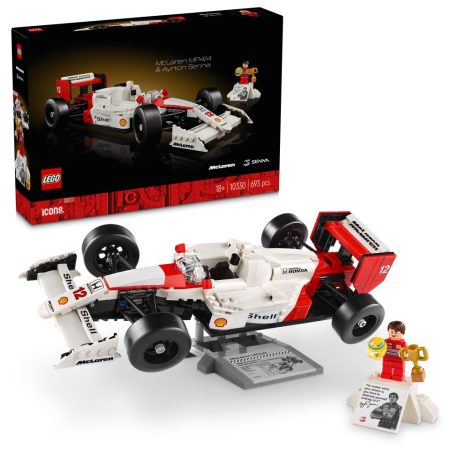 LEGO Icons 10330 McLaren MP4/4 és Ayrton Senna