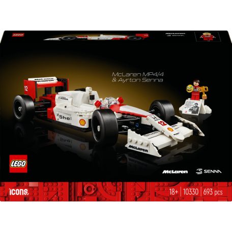 LEGO Icons 10330 McLaren MP4/4 és Ayrton Senna