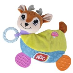 ABC Forest Friends rágóka - Szarvas plüss bébijáték