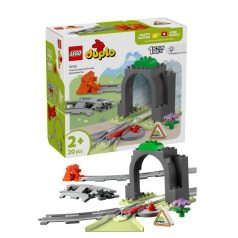   LEGO DUPLO Town 10425 Vonatalagút és sínek kiegészítő szett