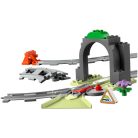 LEGO DUPLO Town 10425 Vonatalagút és sínek kiegészítő szett