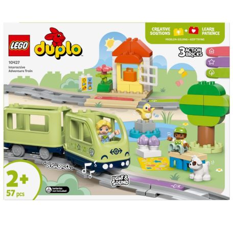 LEGO DUPLO Town 10427 Interaktív kalandvonat