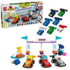 LEGO DUPLO Town 10445 F1 versenyautók és pilóták