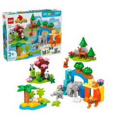  LEGO DUPLO Town 10446 3 az 1-ben állatcsaládok a vadvilágban