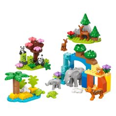   LEGO DUPLO Town 10446 3 az 1-ben állatcsaládok a vadvilágban