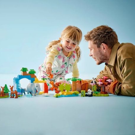 LEGO DUPLO Town 10446 3 az 1-ben állatcsaládok a vadvilágban