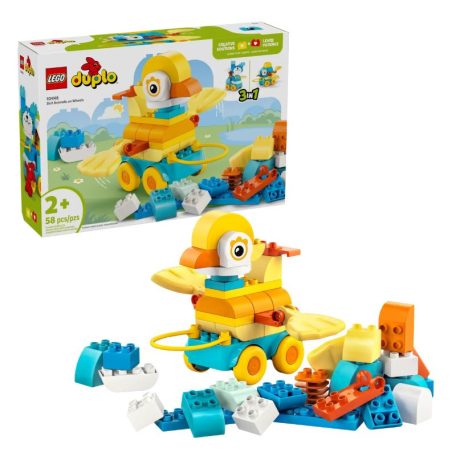 LEGO DUPLO 10448 Városi kalandok: 3 az 1-ben guruló állatok