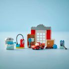 LEGO DUPLO Disney 10456 Verdák: McQueen látogatása Doki garázsában
