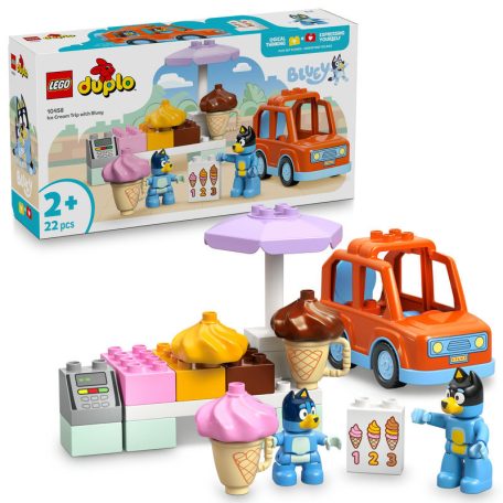LEGO DUPLO Bluey 10458 Fagyizás Bluey-val