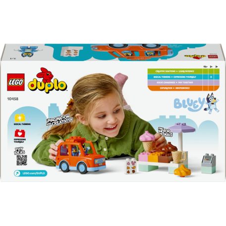 LEGO DUPLO Bluey 10458 Fagyizás Bluey-val
