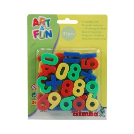 Mágneses számkészlet (37 db-os)