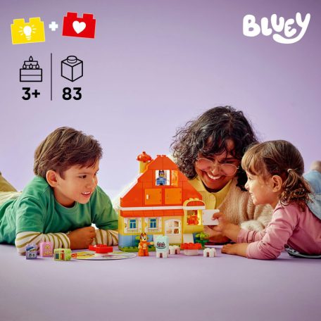 LEGO DUPLO Bluey 10459 Bluey családi háza memóriajátékkal