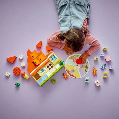 LEGO DUPLO Bluey 10459 Bluey családi háza memóriajátékkal