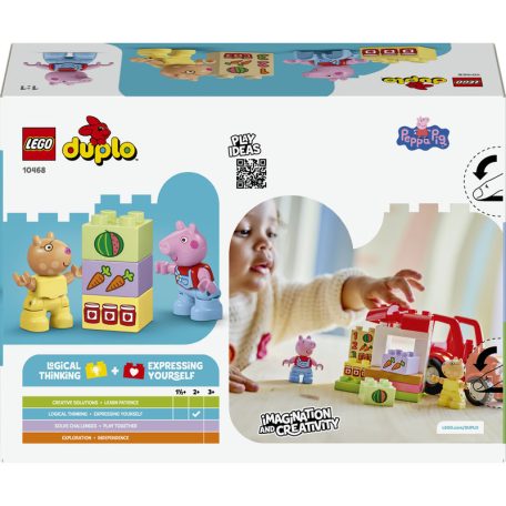 LEGO DUPLO Peppa Pig 10468 Traktor és piac