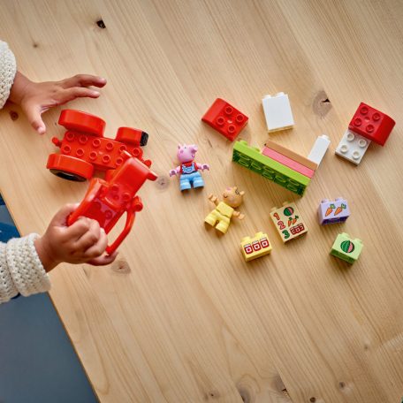 LEGO DUPLO Peppa Pig 10468 Traktor és piac