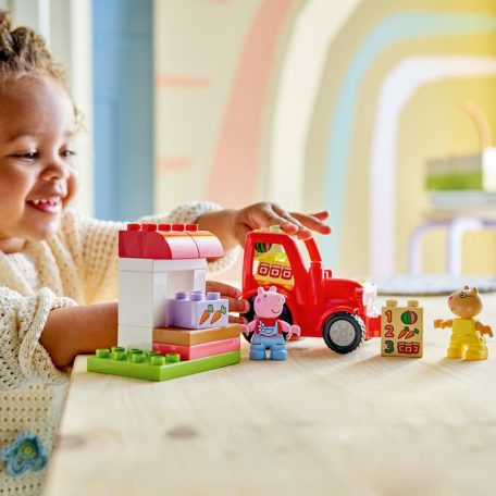 LEGO DUPLO Peppa Pig 10468 Traktor és piac