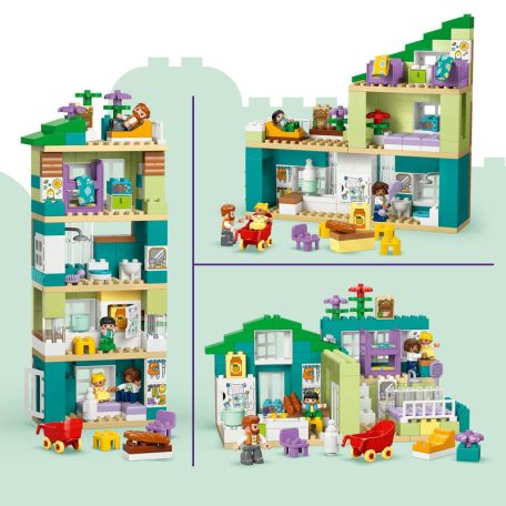 LEGO DUPLO Town 10470 3 az 1-ben modern családi ház figurákkal