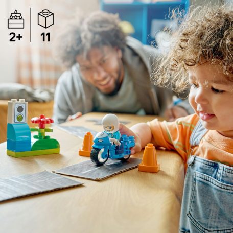 LEGO DUPLO Town 10471 Kék rendőrségi motorkerékpár