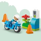 LEGO DUPLO Town 10471 Kék rendőrségi motorkerékpár