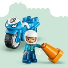 LEGO DUPLO Town 10471 Kék rendőrségi motorkerékpár