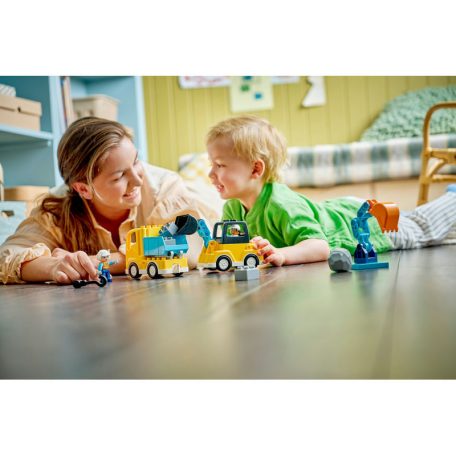 LEGO DUPLO Town 10475 3 az 1-ben építési munkagépek