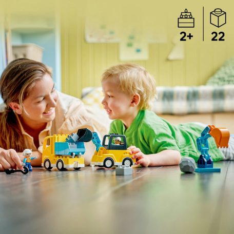 LEGO DUPLO Town 10475 3 az 1-ben építési munkagépek