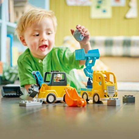 LEGO DUPLO Town 10475 3 az 1-ben építési munkagépek