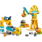 LEGO DUPLO Town 10476 3 az 1-ben építési terület és munkagépek