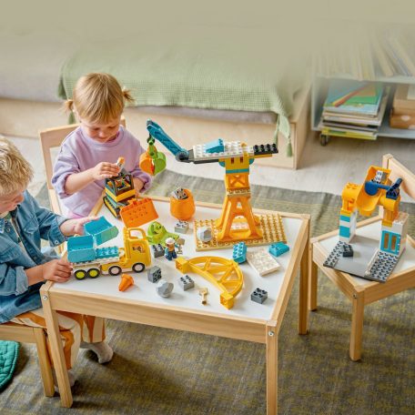 LEGO DUPLO Town 10476 3 az 1-ben építési terület és munkagépek