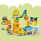 LEGO DUPLO Town 10476 3 az 1-ben építési terület és munkagépek