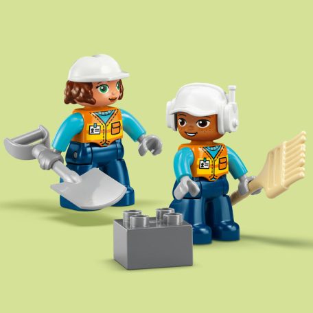 LEGO DUPLO Town 10476 3 az 1-ben építési terület és munkagépek