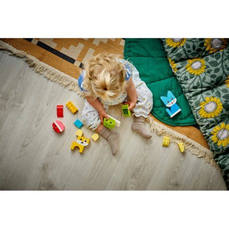 LEGO DUPLO My First 10477 Kreatív és aranyos, 3 az 1-ben házi kedvencek