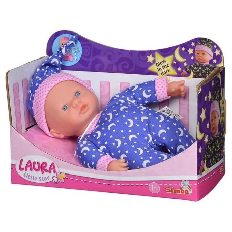 Laura Little Star baba sötétben világító pizsamában