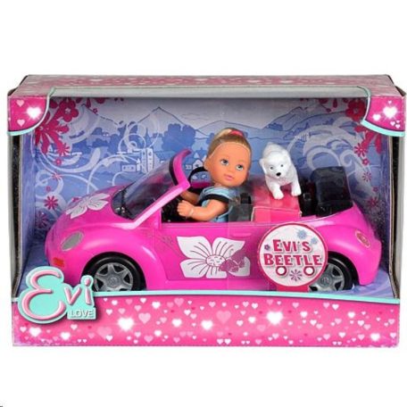 Évi Love - Évi Love baba Volkswagen Beetle autóval