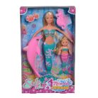 Steffi Love - Sellő baba Évivel és delfin figurával