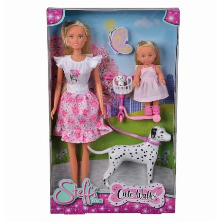 Steffi Love - Cute Walk Steffi és Évi dalmata kutyával