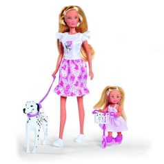 Steffi Love - Cute Walk Steffi és Évi dalmata kutyával