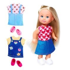Évi Love Fashion játékbaba ruhákkal
