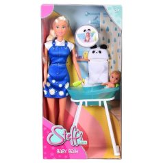 Steffi Love Baby Bath babafürdető szett játékbabával