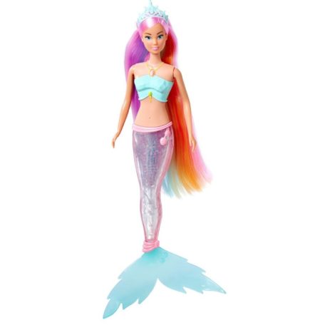 Steffi Love Magic Rainbow Mermaid - Varázslatos szivárványsellő játékbaba