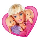 Steffi Love - Sunshine ikrek lila babakocsival játékszett